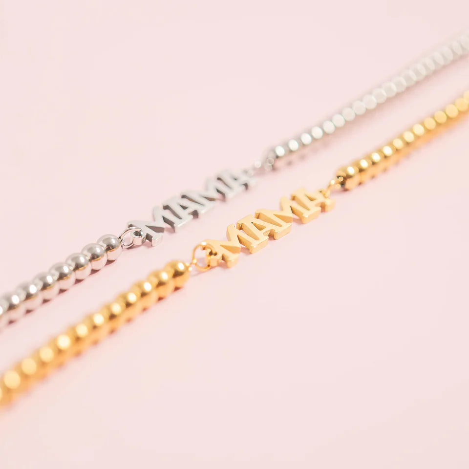 Mama Beaded Bracelet