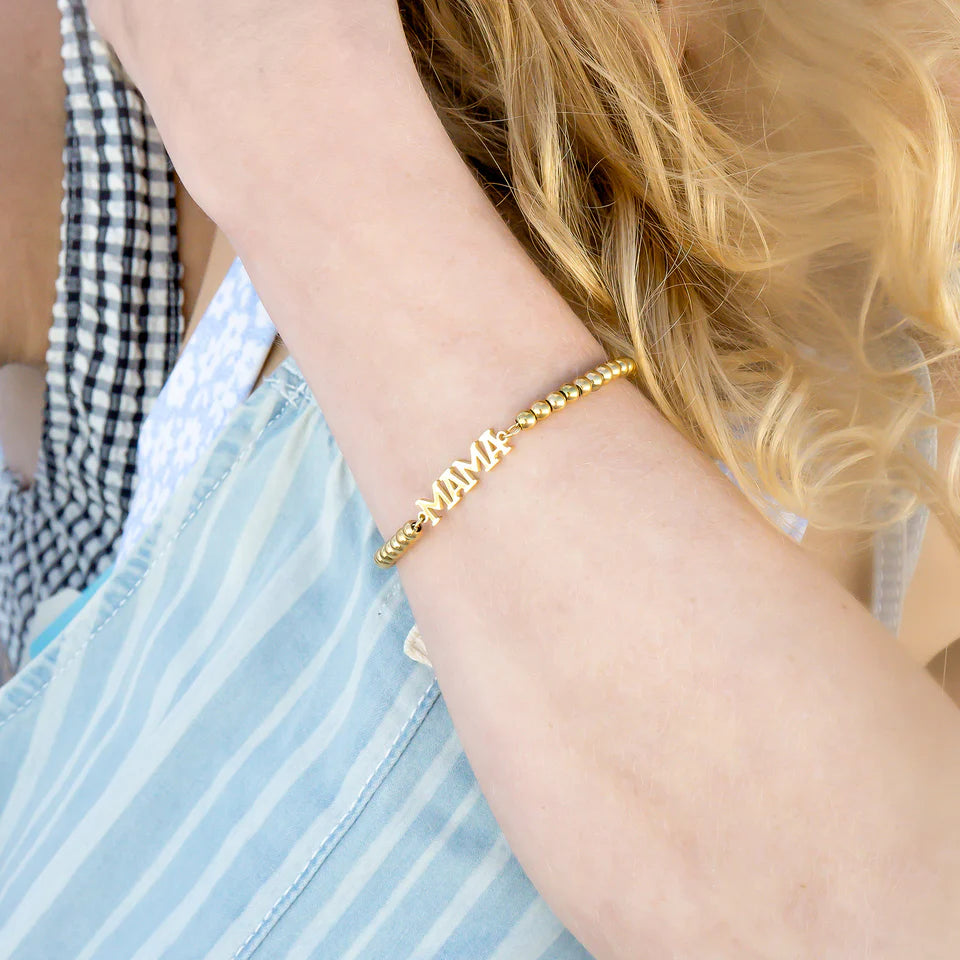 Mama Beaded Bracelet
