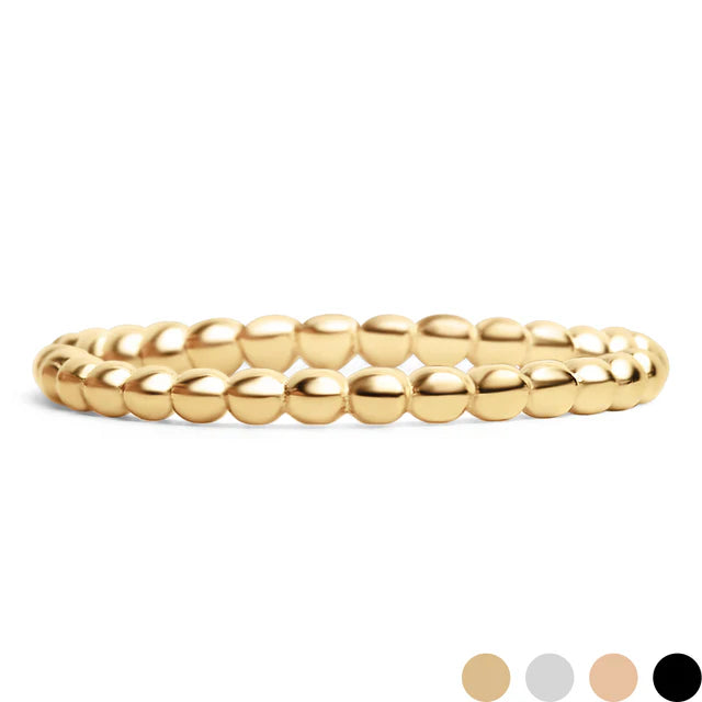 Beaded Stacking Ring