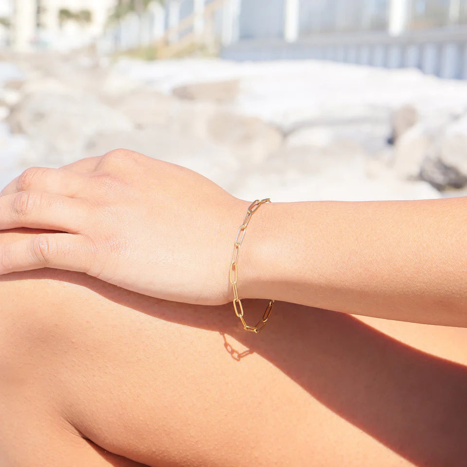 Paperclip Chain Bracelet