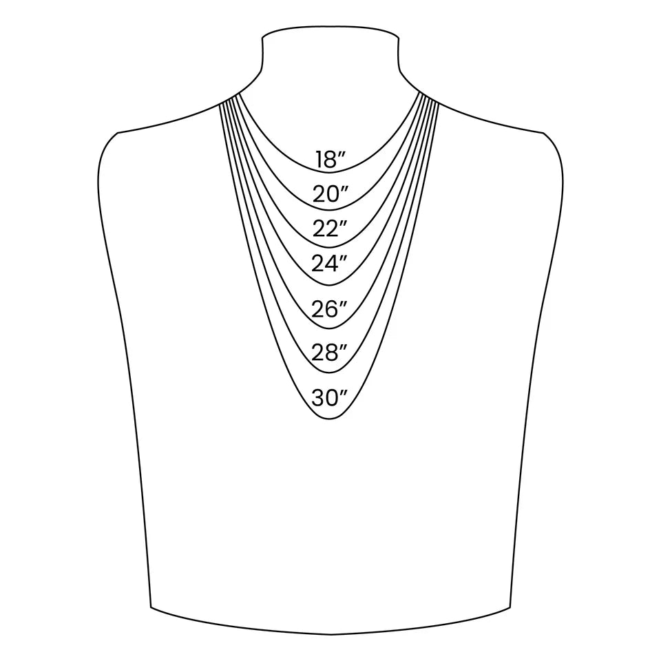 Paperclip Chain Necklace 2.5 MM